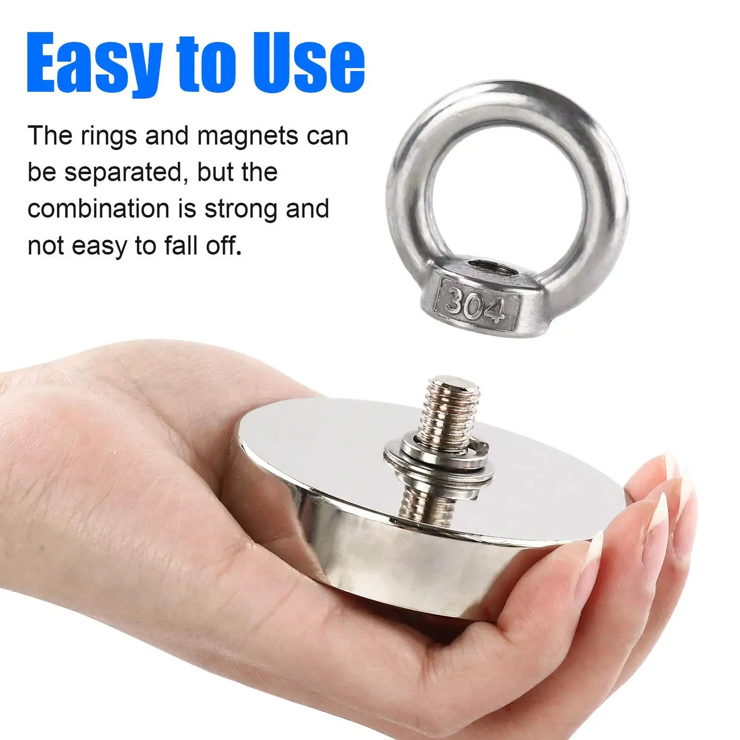 Magnet Puternic Atractie 130KG