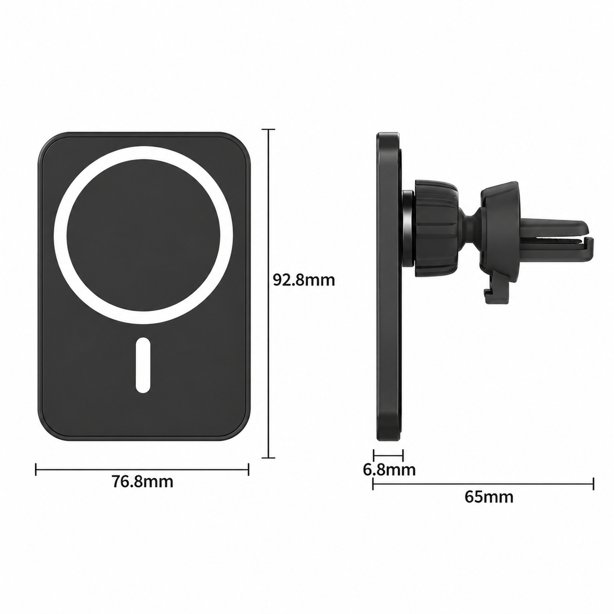 Suport Auto Magnetic Wireless
