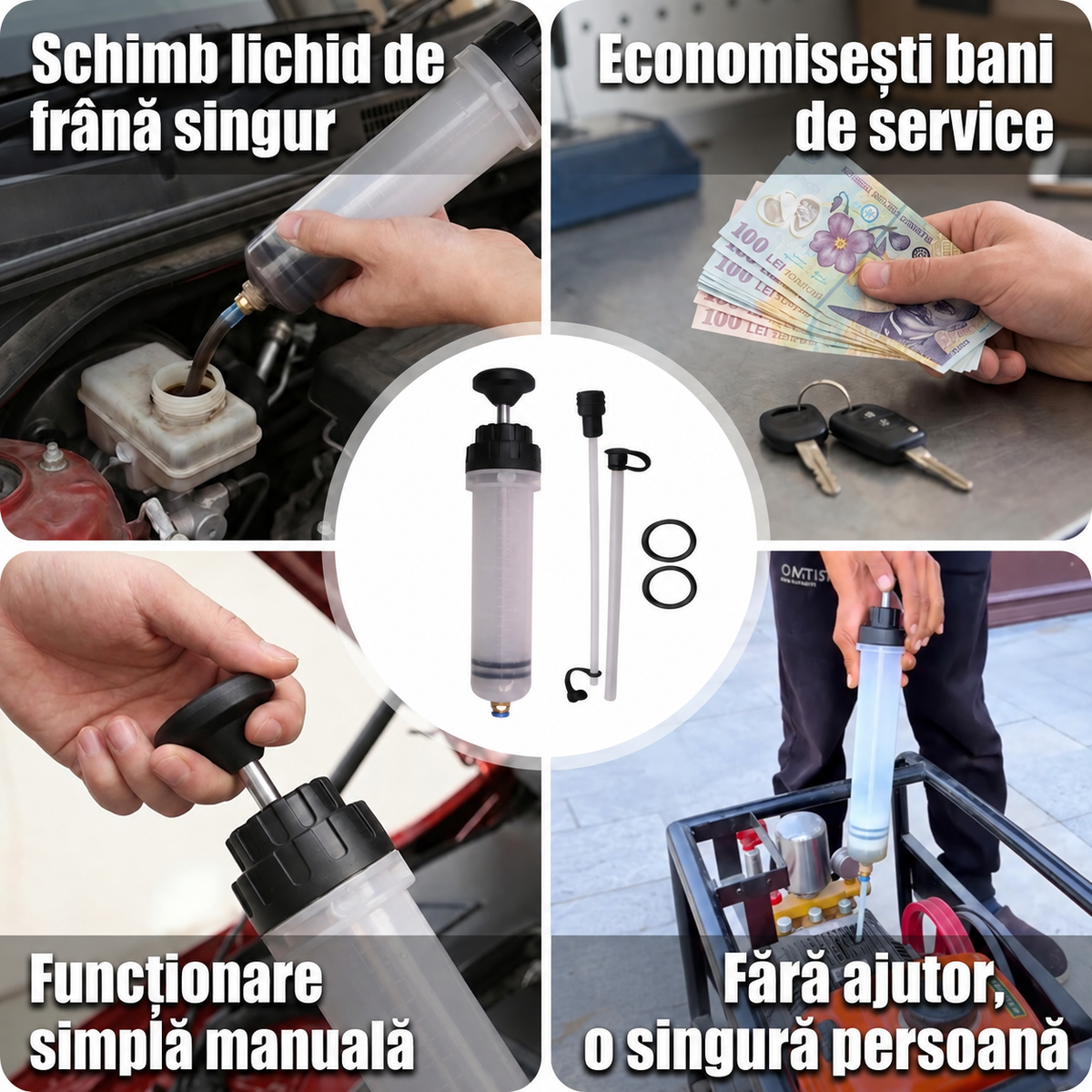 Pompă Extracție Lichid Frână