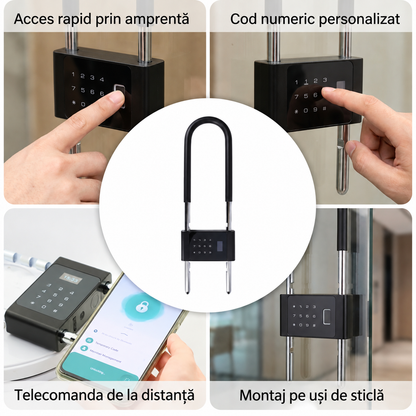 SmartLock U Ușă Sticlă