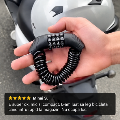 Cablu Antifurt Bicicletă Cifru