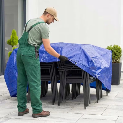 Prelată impermeabilă din plastic țesut