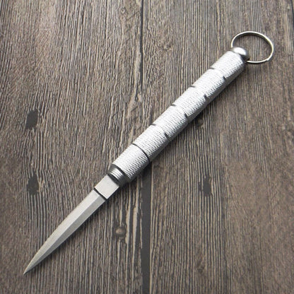 CUȚIT ARGINTIU CU CAPAC