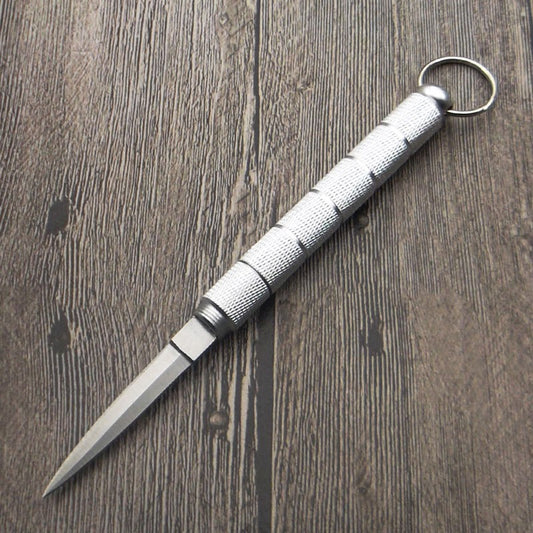 CUȚIT ARGINTIU CU CAPAC