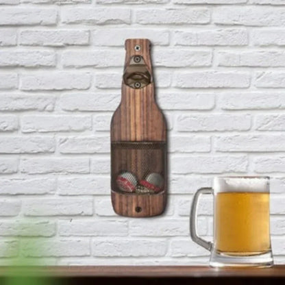 Desfăcător Sticle Perete Lemn