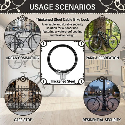 Lacăt Portabil Inel Bicicletă