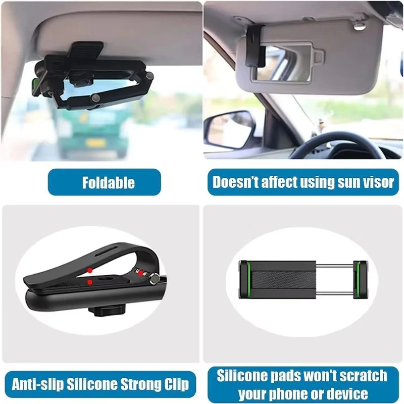 Suport Telefon Auto Parasolar