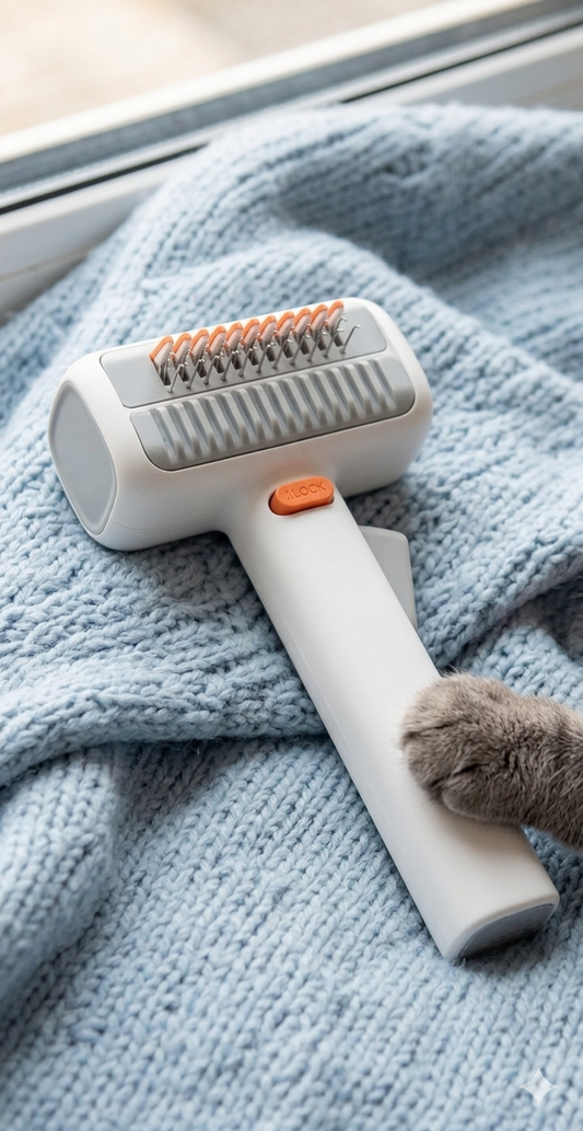 Pieptene 2-în-1 pentru Câini și Pisici