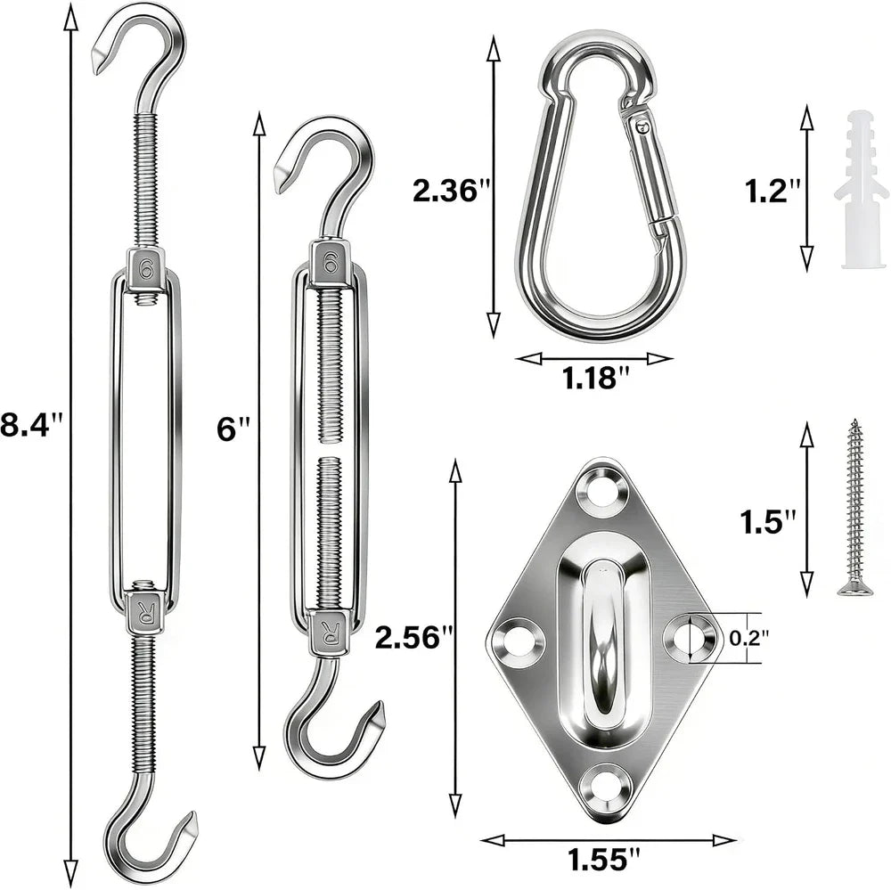 Kit Hardware Prelată Umbrire