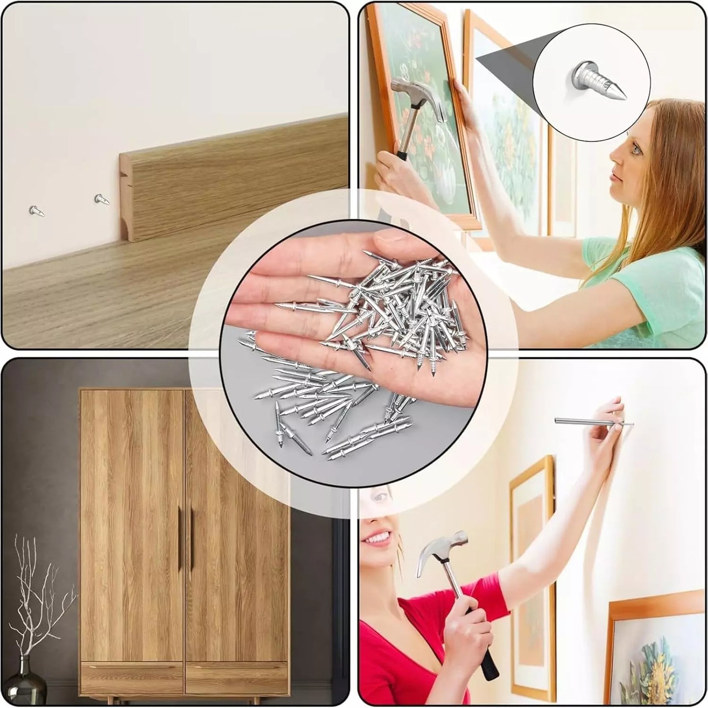 Set Cuie Invizibile Pentru Plinte