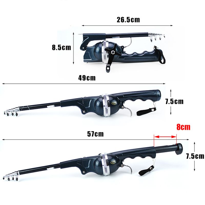 Set Lansetă Telescopică Completă