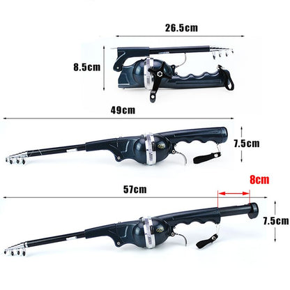 Set Lansetă Telescopică Completă