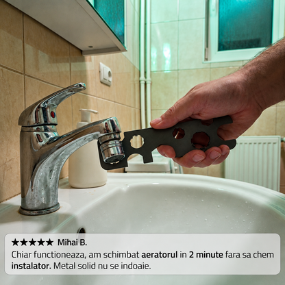Cheie Metalică Aerator Robinet