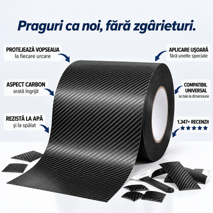 Folie Protecție Praguri Auto 3 m