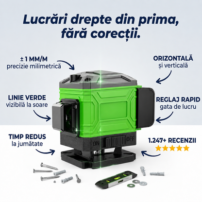 Nivelator Laser Verde Compact