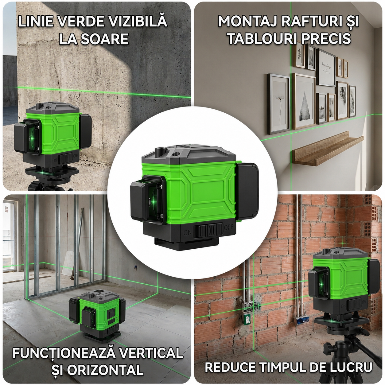 Nivelator Laser Verde Compact