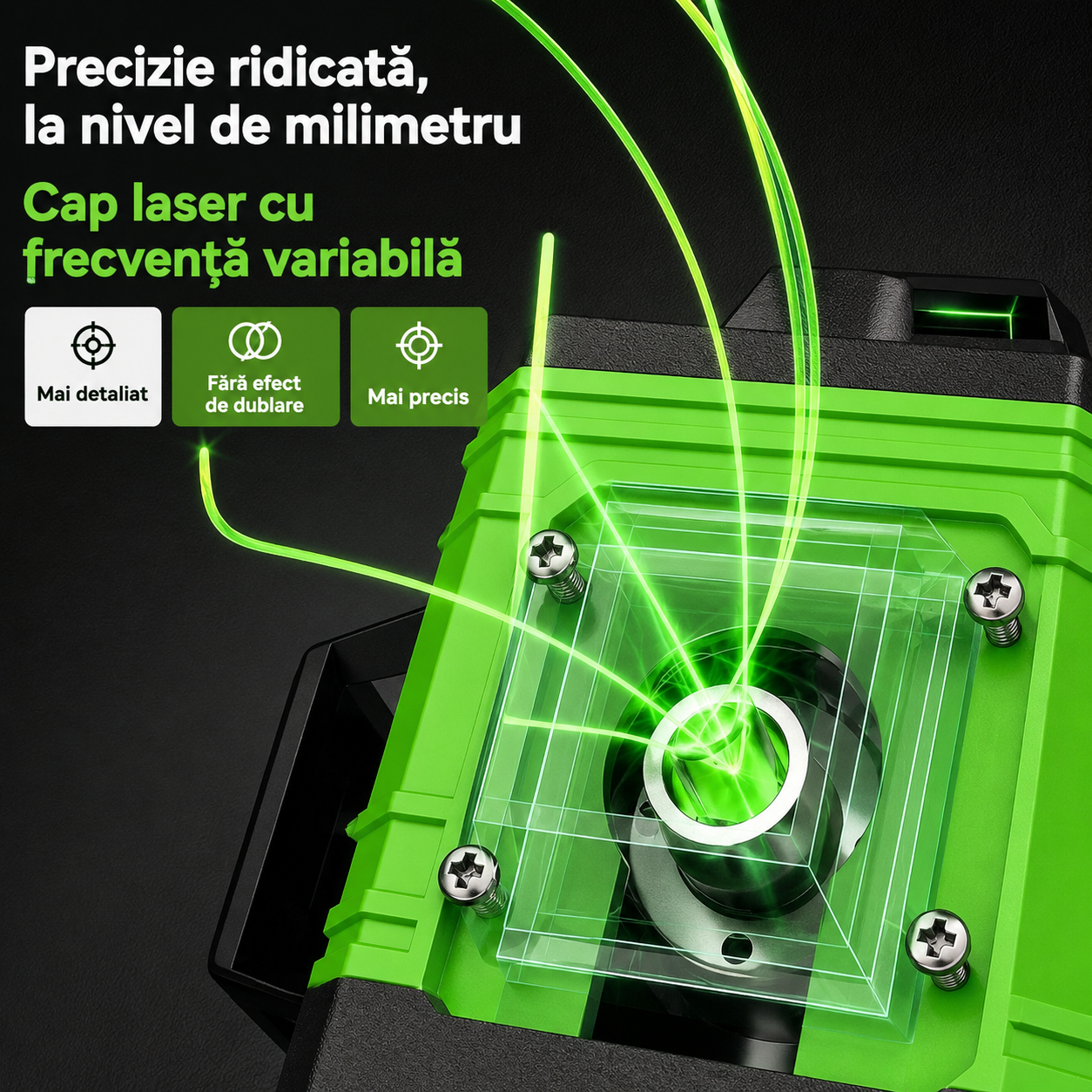 Nivelator Laser Verde Compact