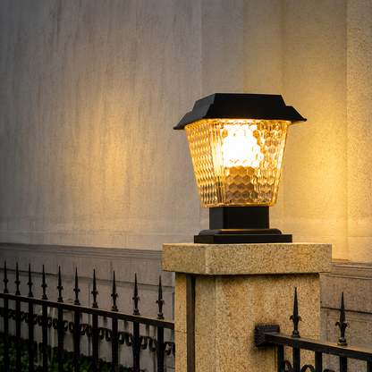 Lampă Solară Stâlp Exterior