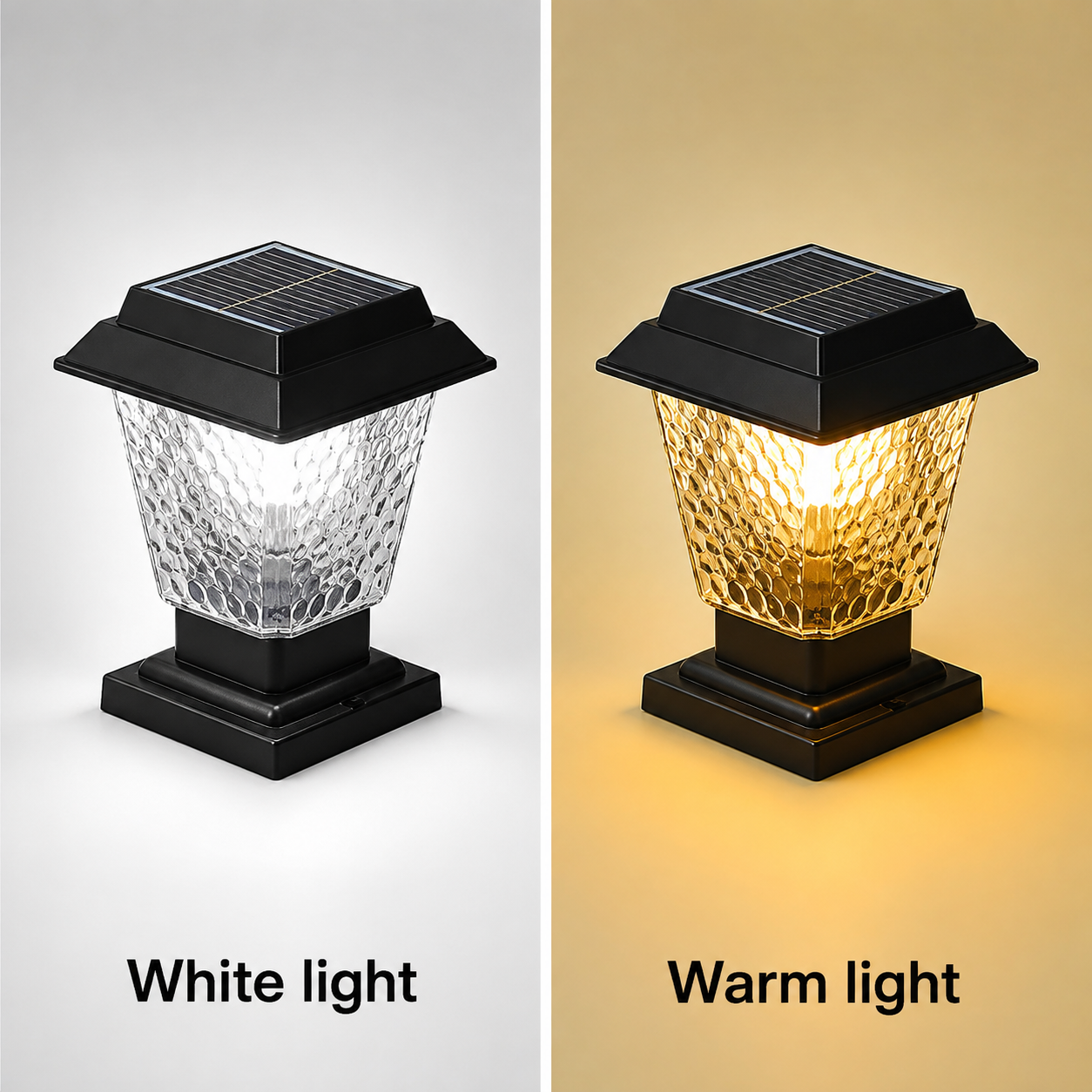 Lampă Solară Stâlp Exterior