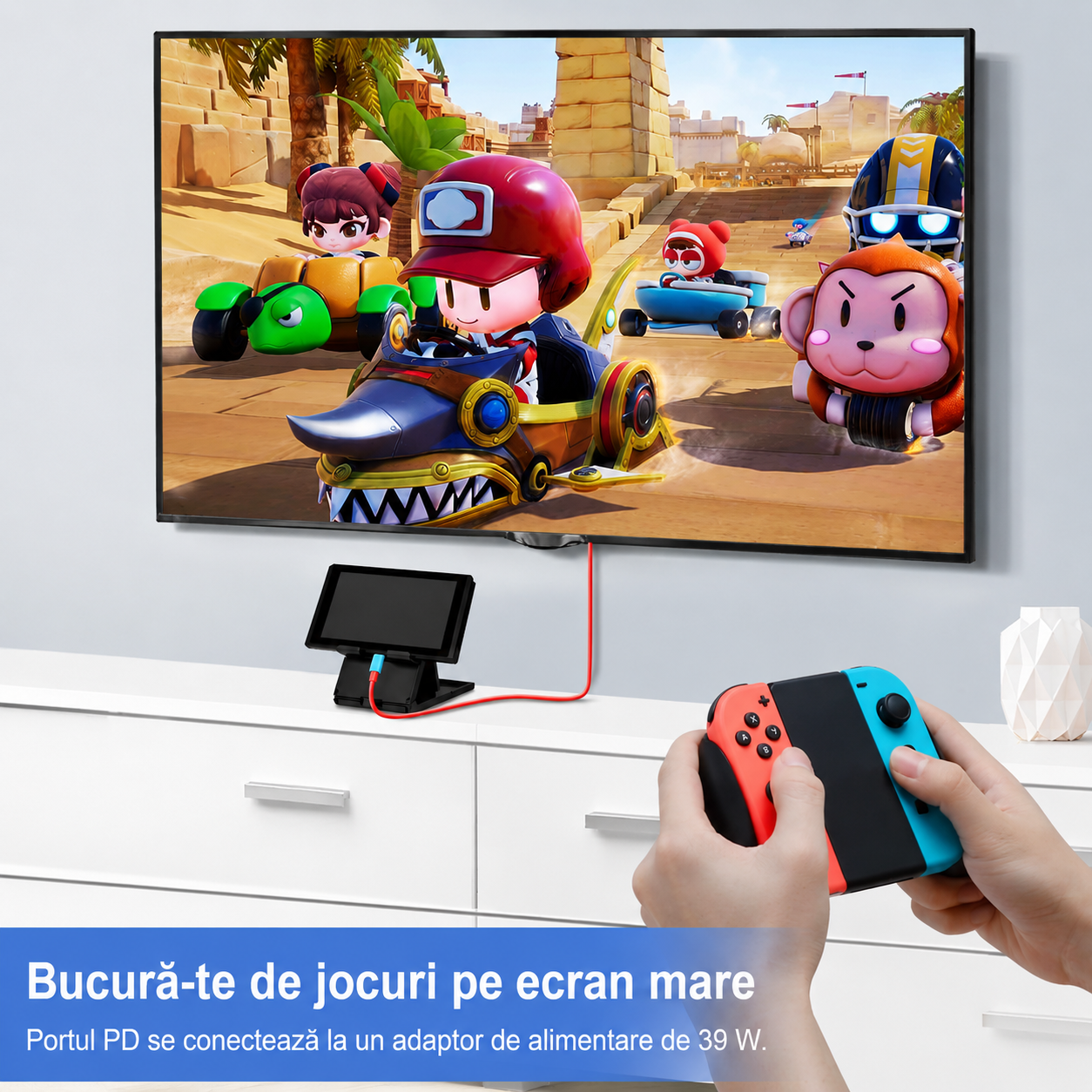 Dock Portabil Nintendo Switch
