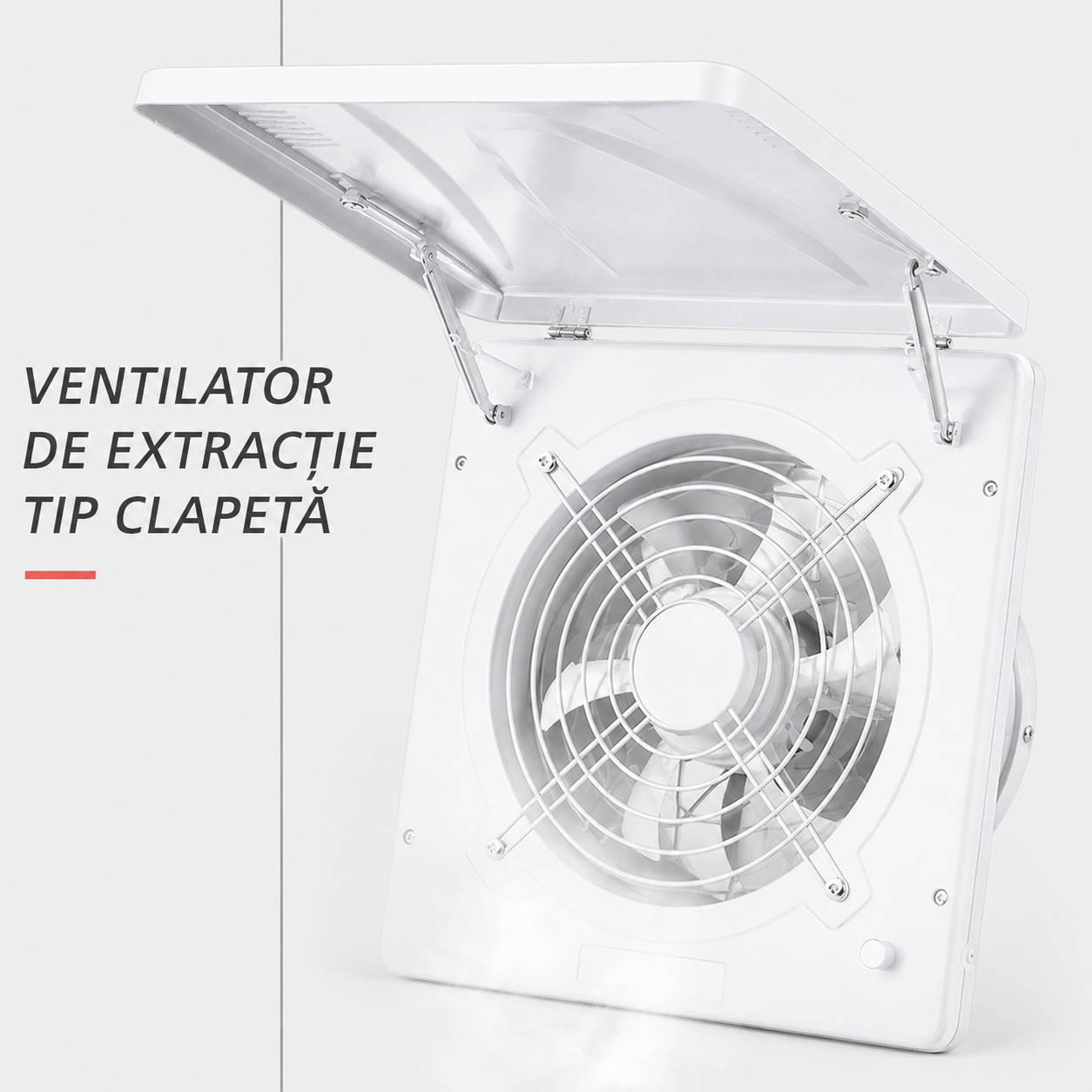 Ventilator Silențios Fereastră Bucătărie