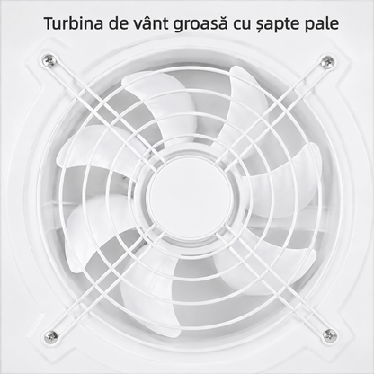 Ventilator Silențios Fereastră Bucătărie