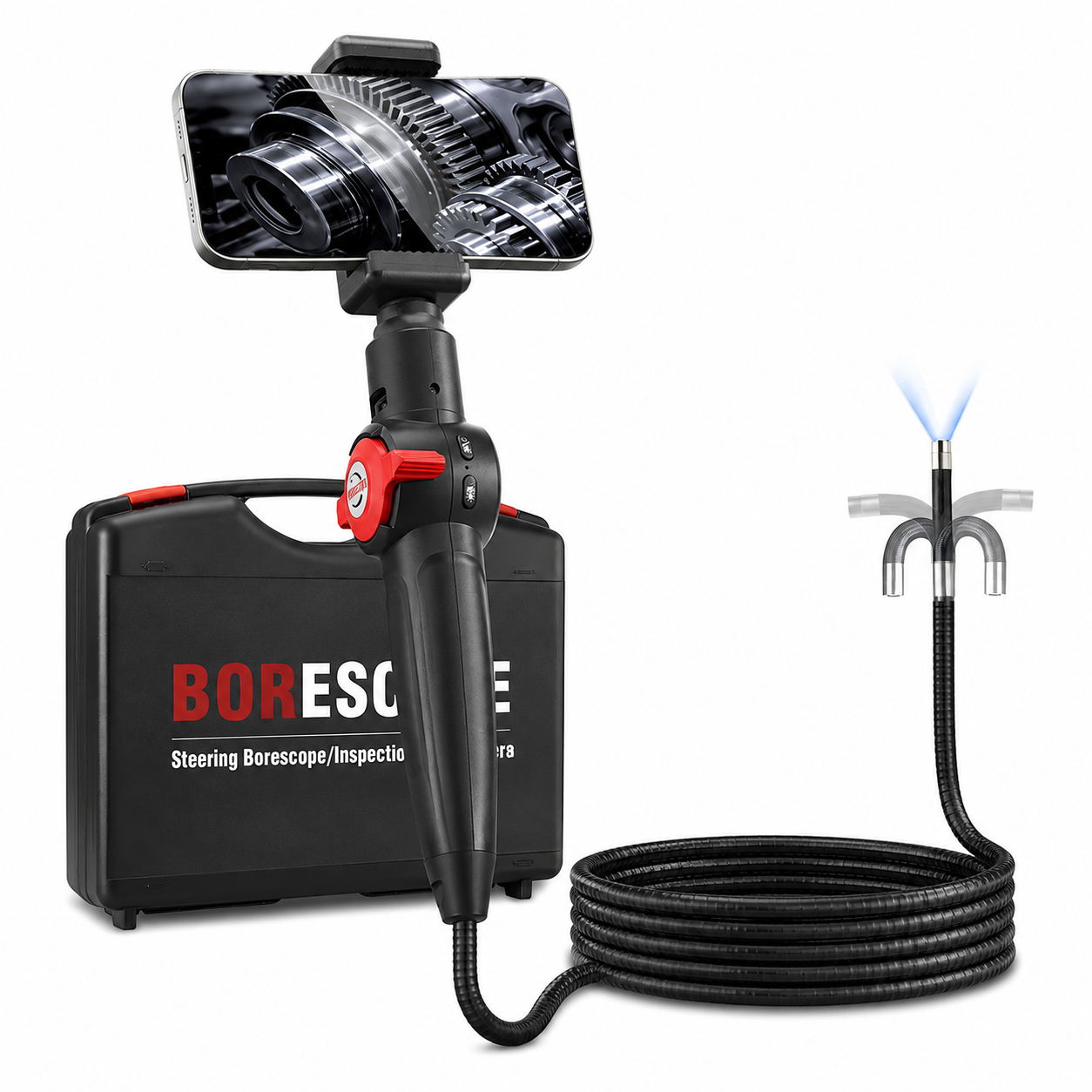 Endoscop Flexibil Inspecție Auto