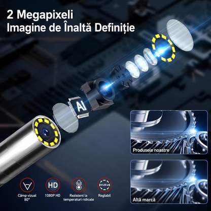 Endoscop Flexibil Inspecție Auto