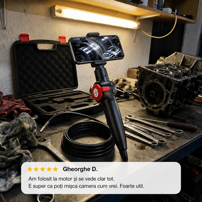 Endoscop Flexibil Inspecție Auto