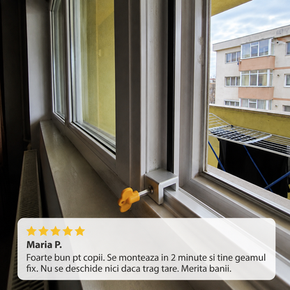 Blocare Geam Aluminiu