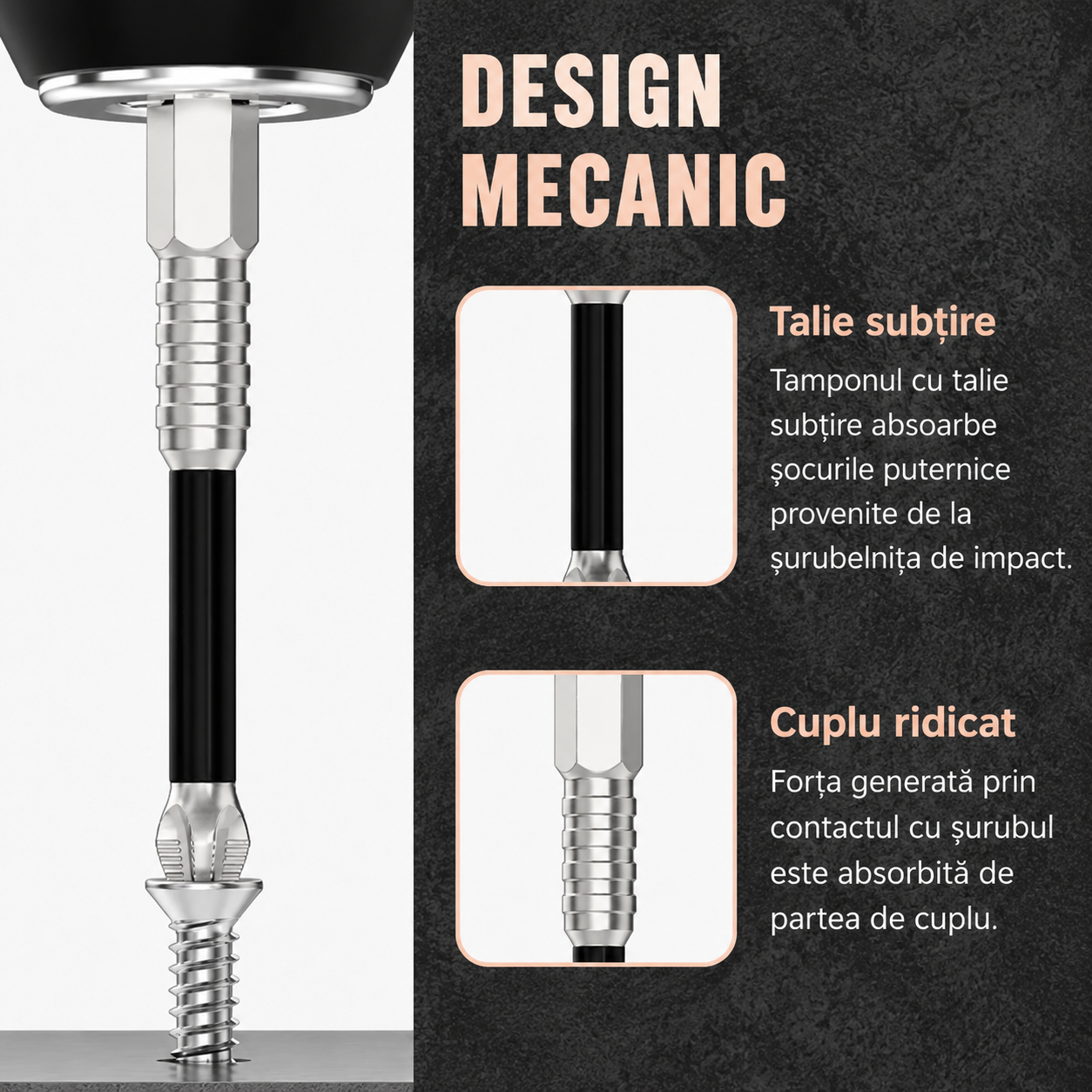 Set biți impact magnetici