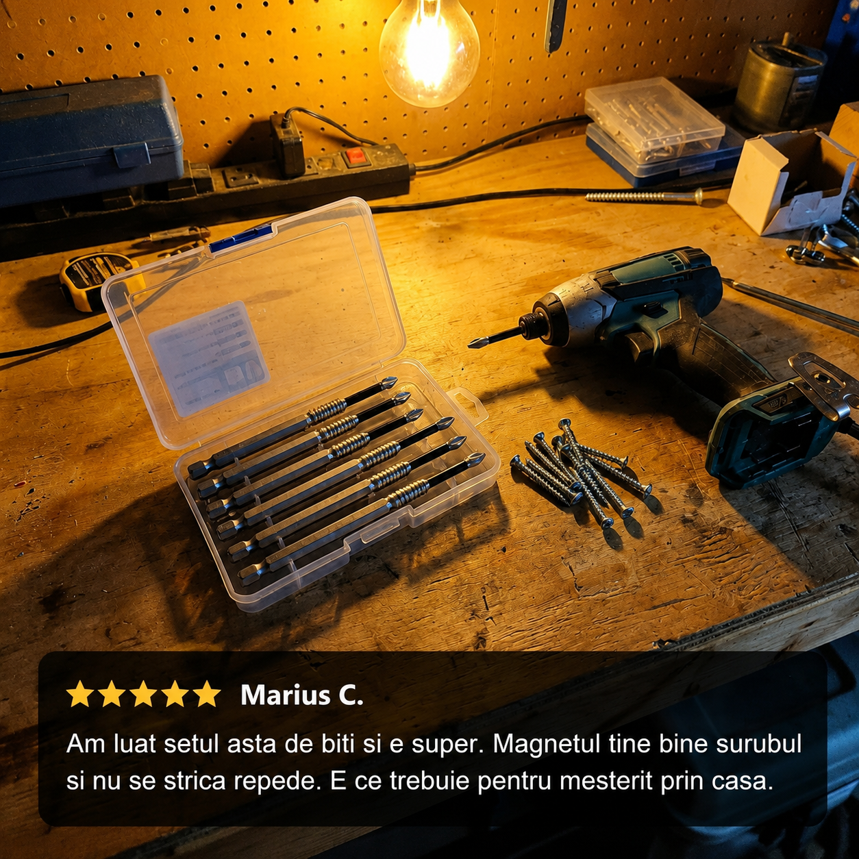 Set biți impact magnetici