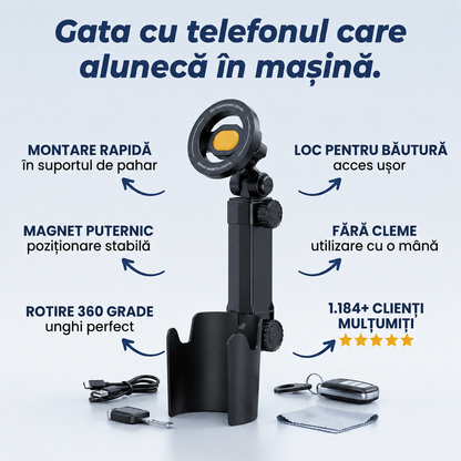 Suport Magnetic Auto Pahar