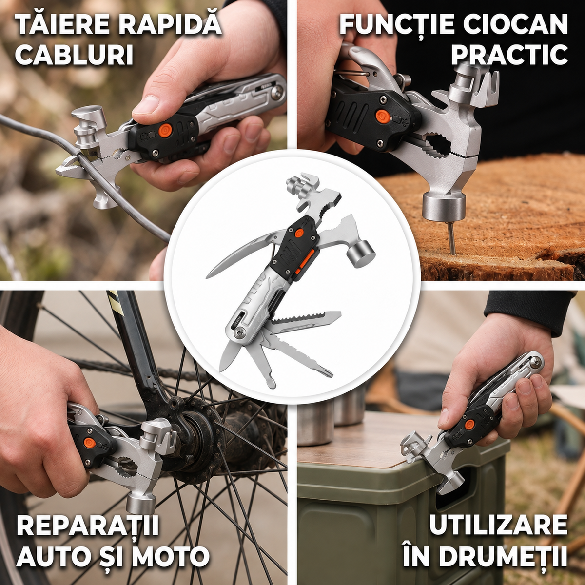 Clește Ciocan Multifuncțional EDC