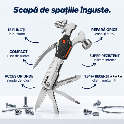 Clește Ciocan Multifuncțional EDC