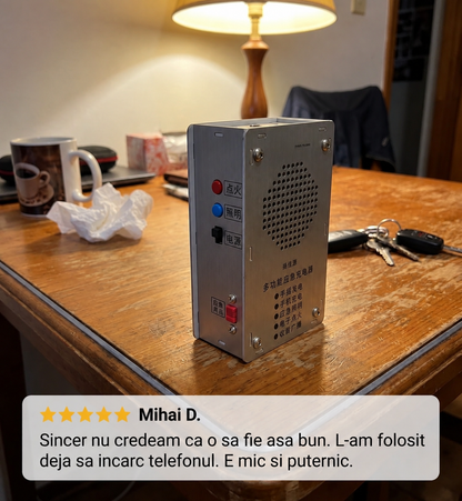 Generator Manual cu Manivelă