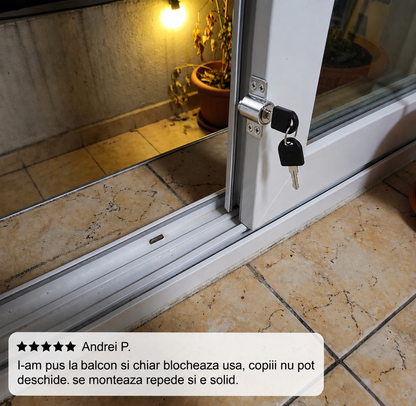 Blocare Uși Ferestre Culisante