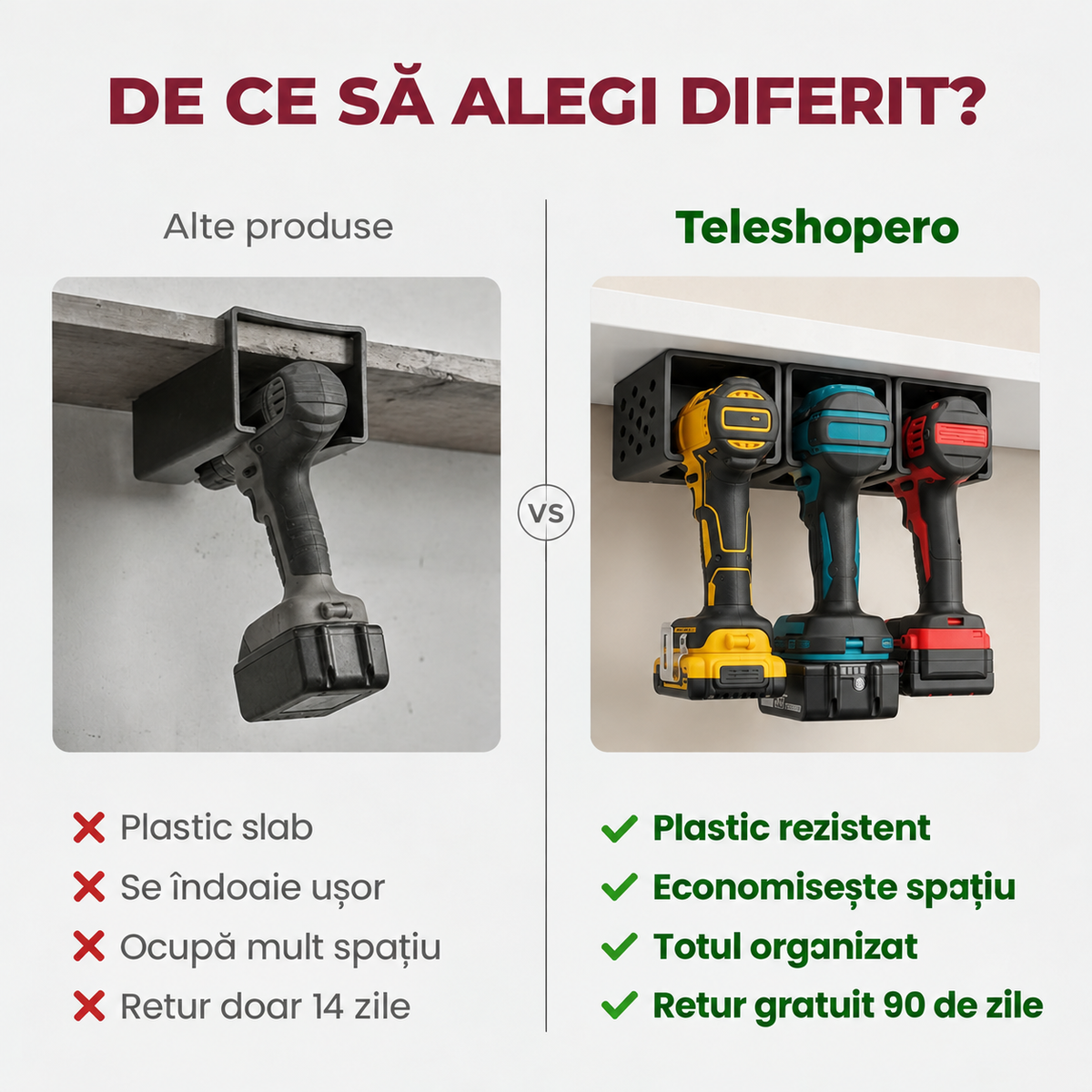 Suport Plastic Unelte Atelier