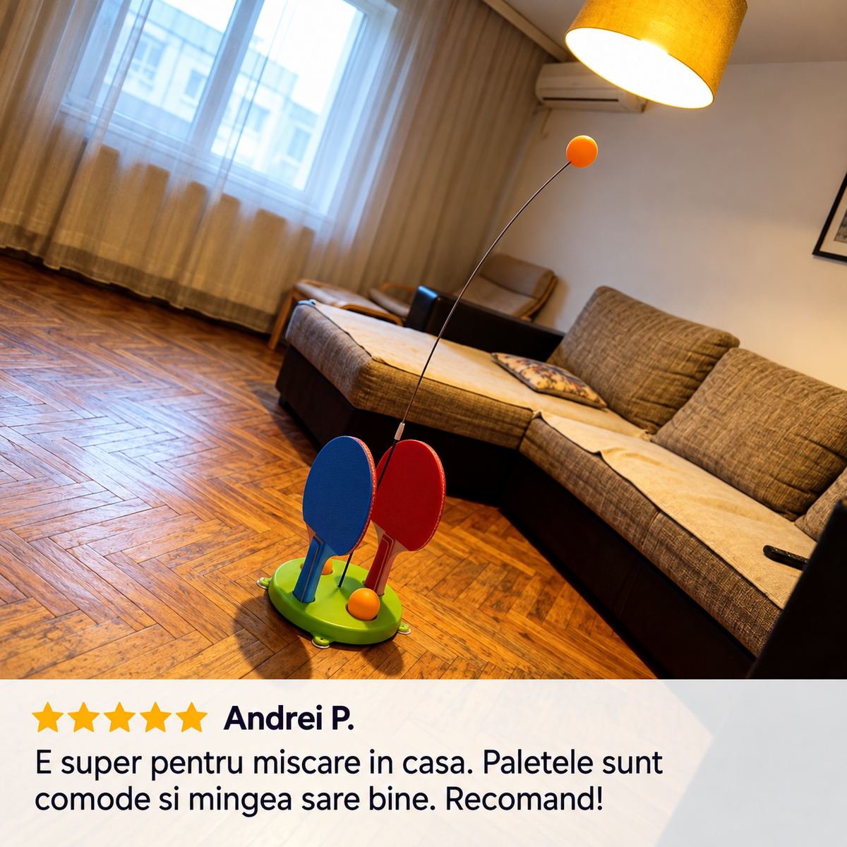 Set Antrenament Tenis Masă
