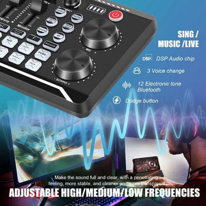 Mixer Audio pentru Transmisiuni Live