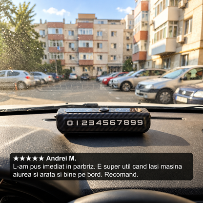 Suport Număr Parcare Auto