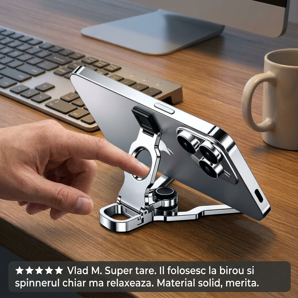 Suport Telefon Metalic Spinner