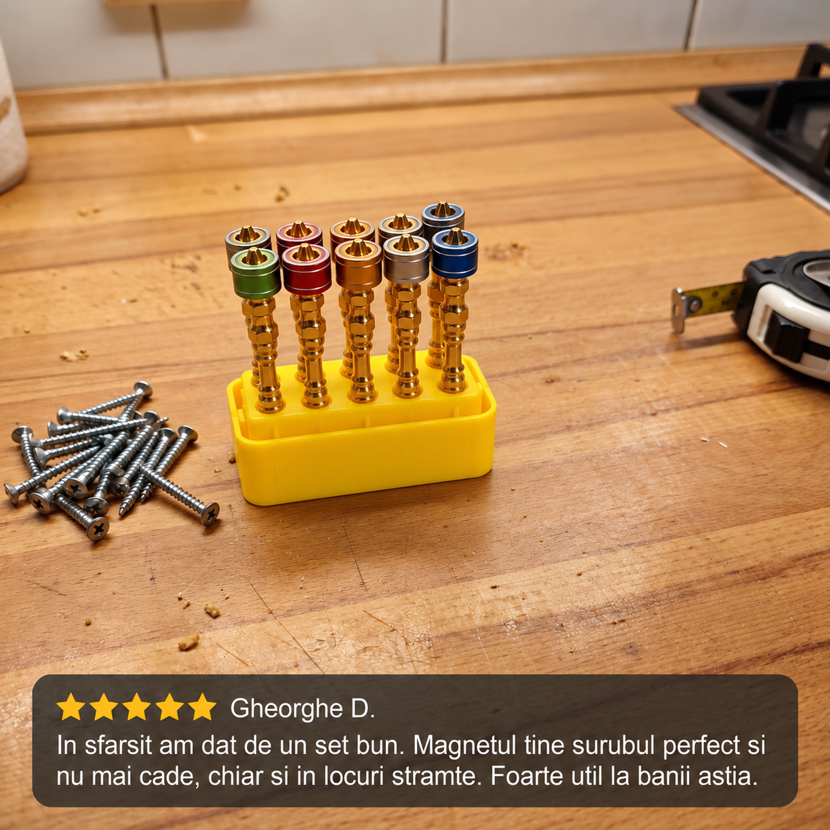 Set Biți Magnetici Șurubelniță