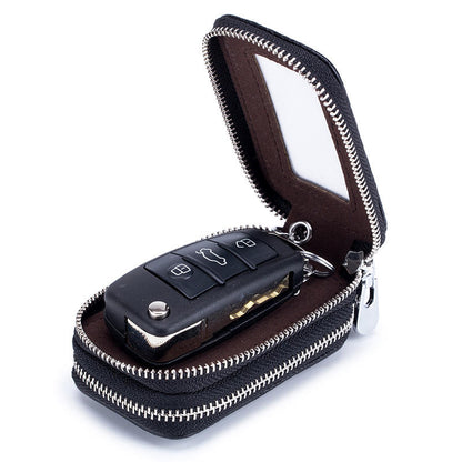 Portofel Chei Piele Compact