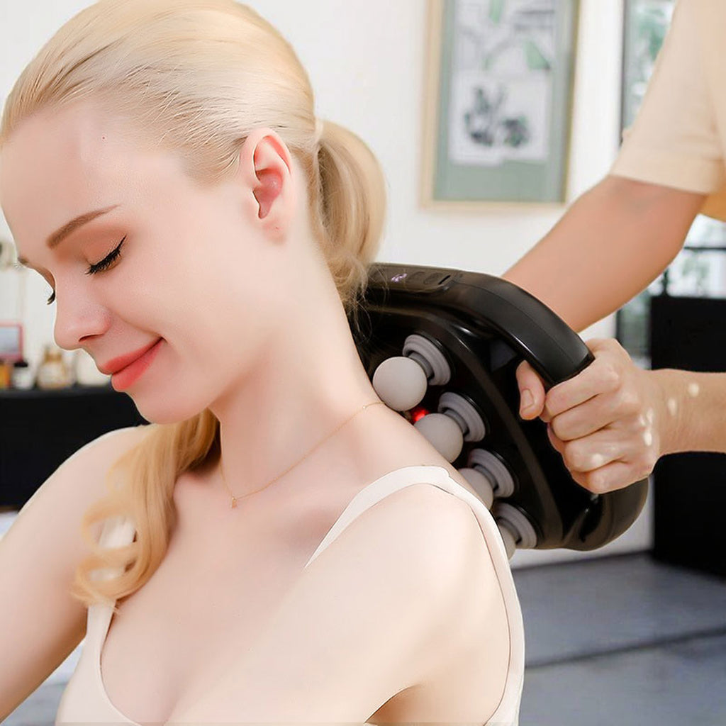 APARAT DE VIBROMASAJ CU 8 BILE