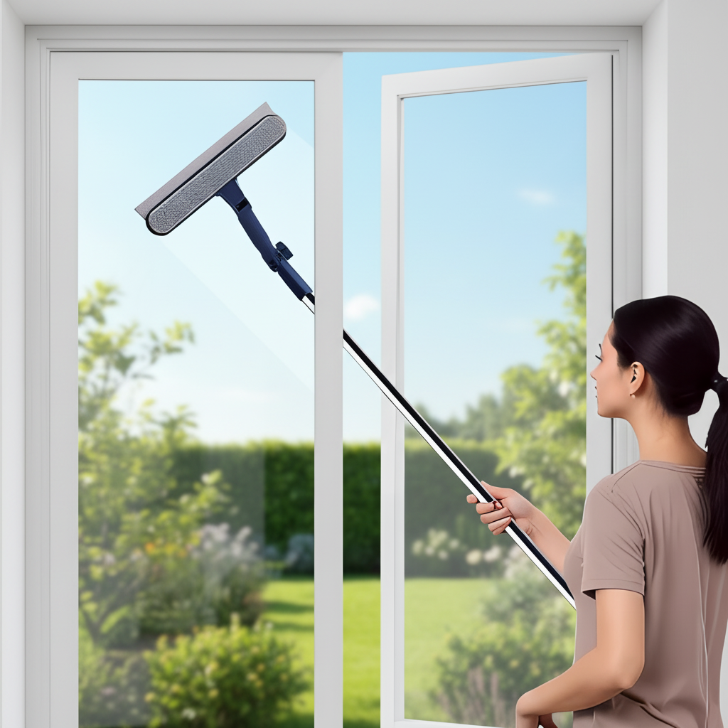 Curățător Geamuri Telescopic Reglabil