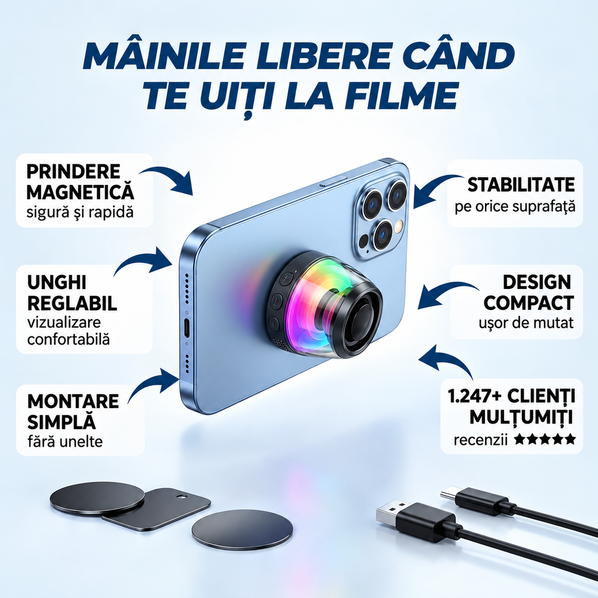 Suport Magnetic Telefon Filme