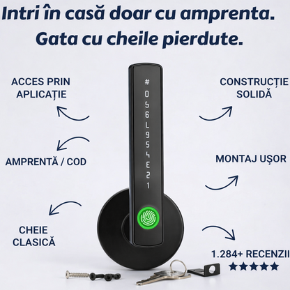 Încuietoare Smart cu Amprentă