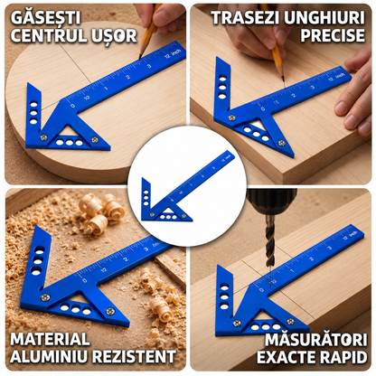 Instrument Centrare Lemn
