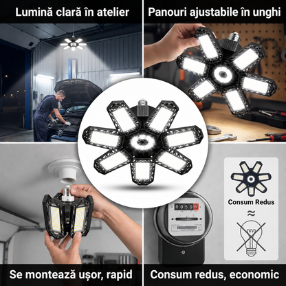 Lampă LED Atelier Deformabilă